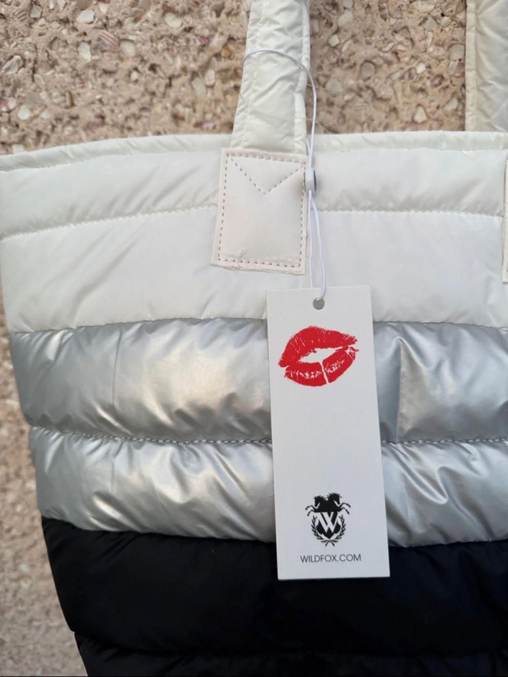 Wildfox Puffer Tote Bag NWT - Picture 3 of 8
